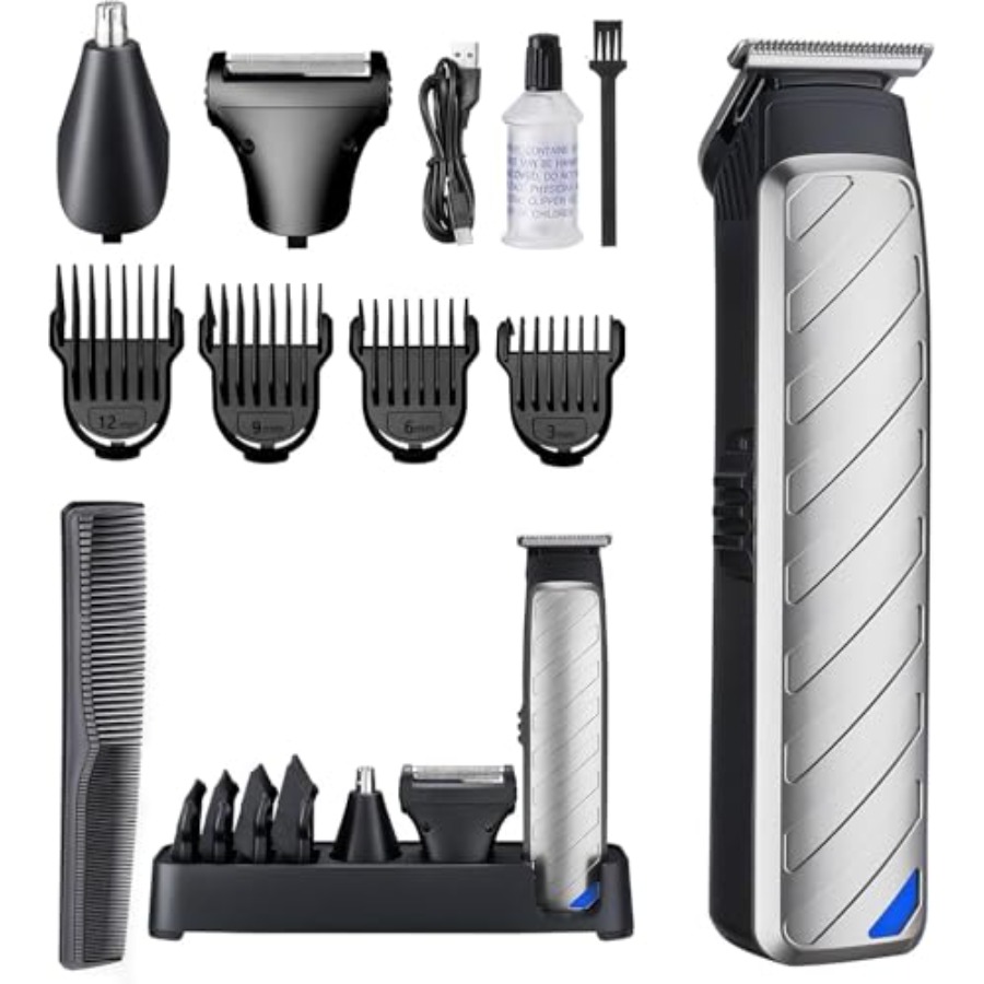 Men'S Grooming Kits - Beard Trimmer for Men: 3-in-1 Grooming