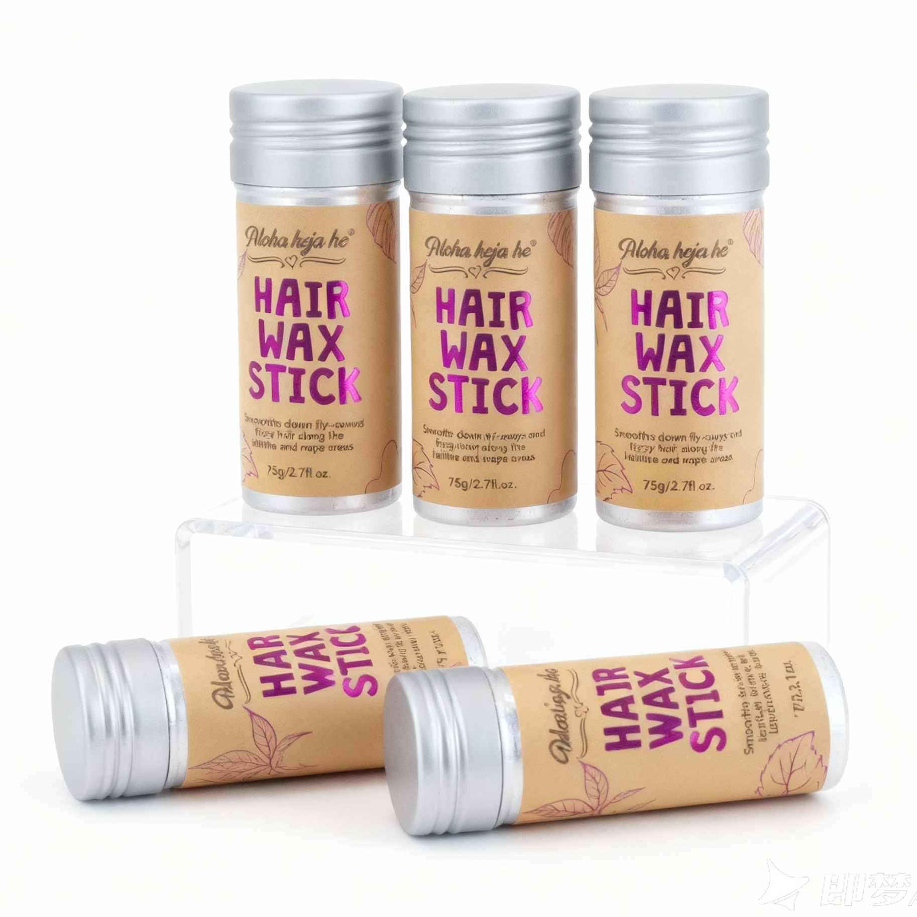 Hair Wax Stick - 2/5Pcs Hair Styling Kit Wax Stick