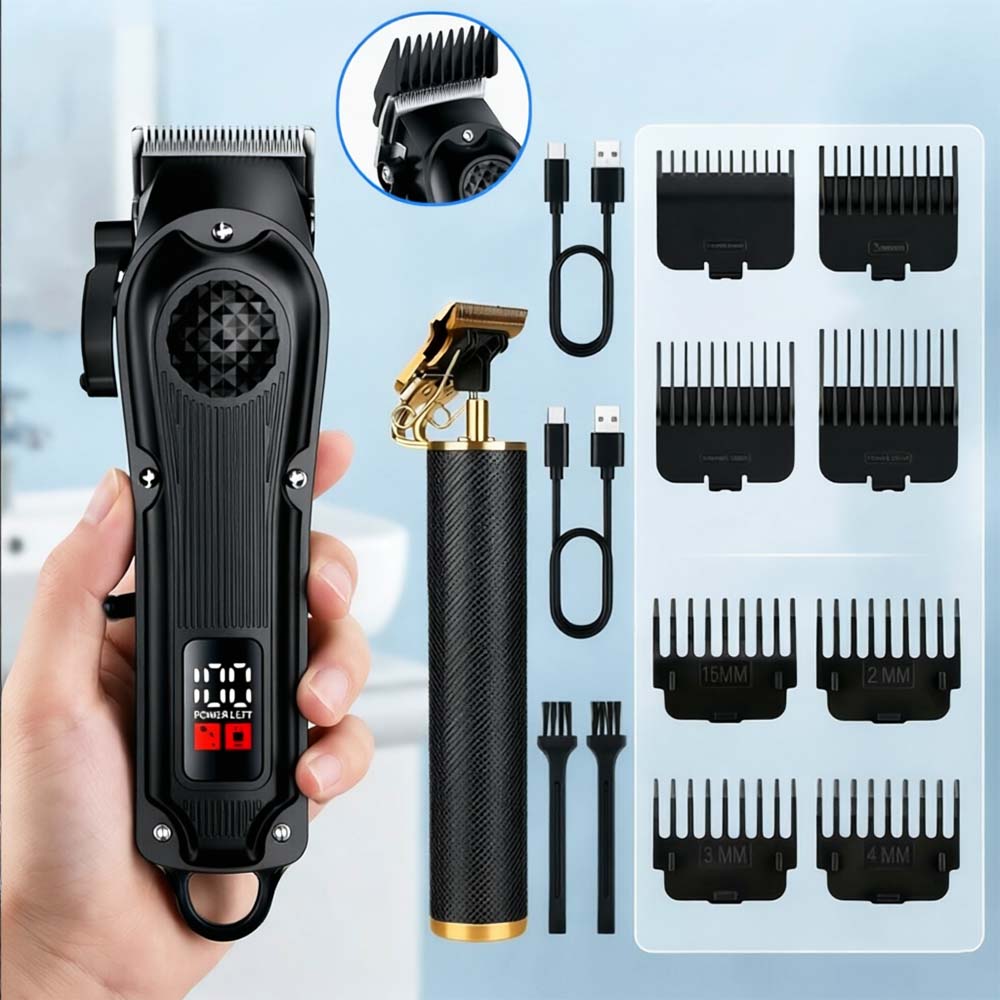 Professional Hair Clippers wit - Men'S Grooming Blade avaliação e preço