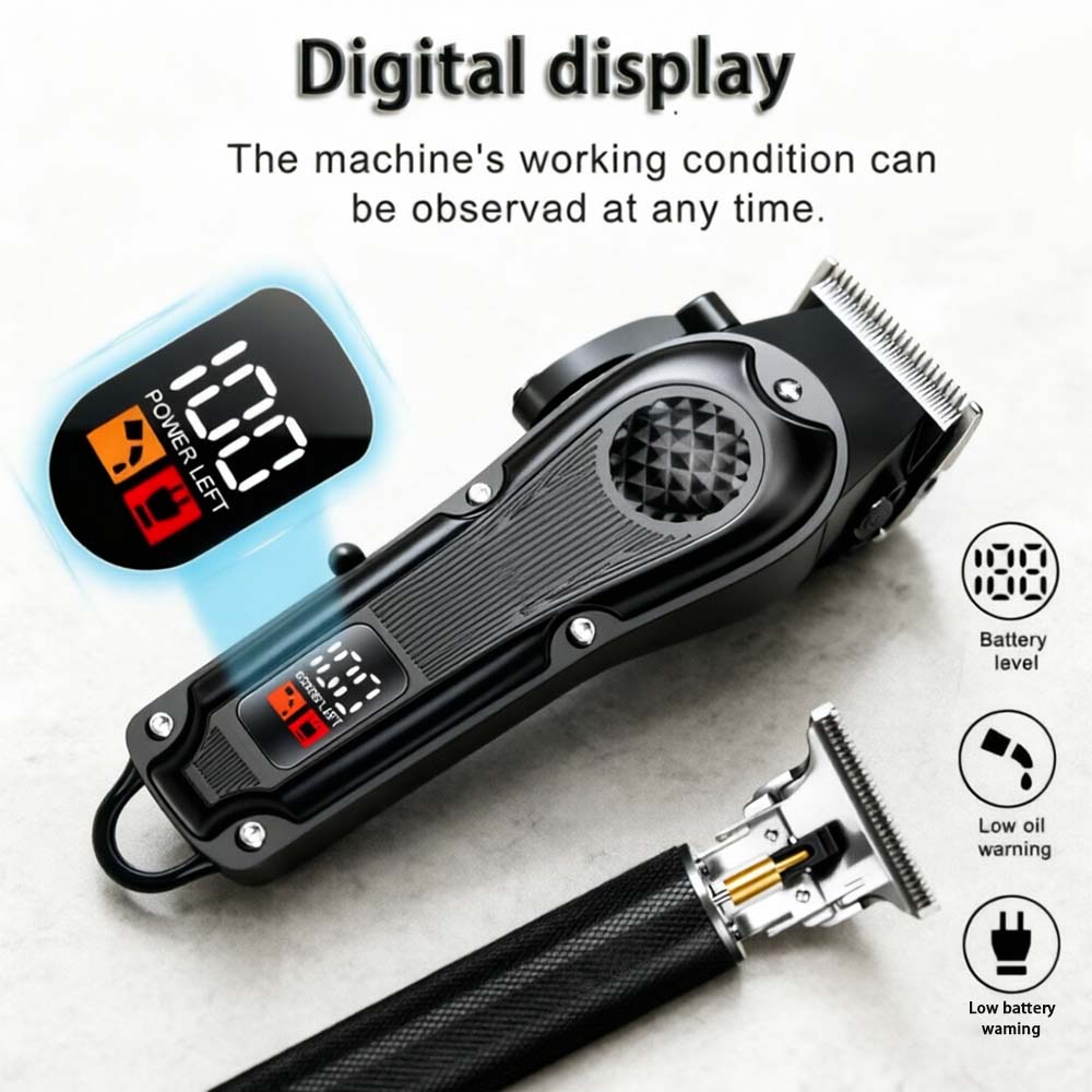 Professional Hair Clippers wit - Men'S Grooming Blade avaliação e preço