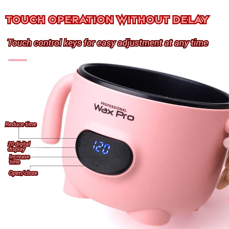 400ML Digital Wax Melter, 50-1 - Hair Wax Stick avaliação e preço
