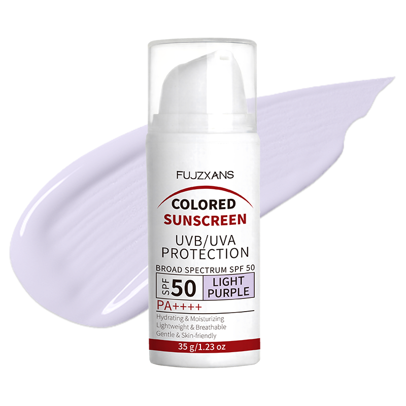 Light Purple Tinted Sunscreen  - Face Moisturizer Spf avaliação e preço