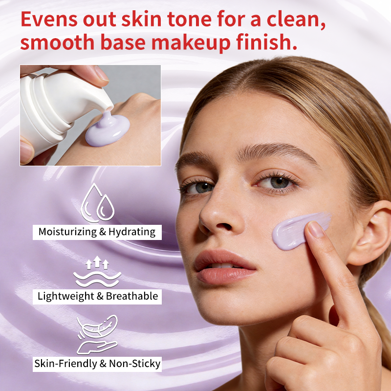 Light Purple Tinted Sunscreen  - Face Moisturizer Spf avaliação e preço