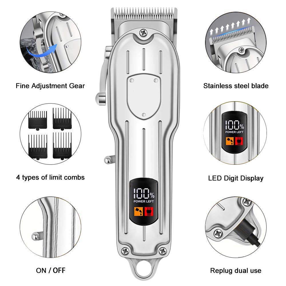 Professional Hair Clippers for - Men'S Grooming Kits avaliação e preço