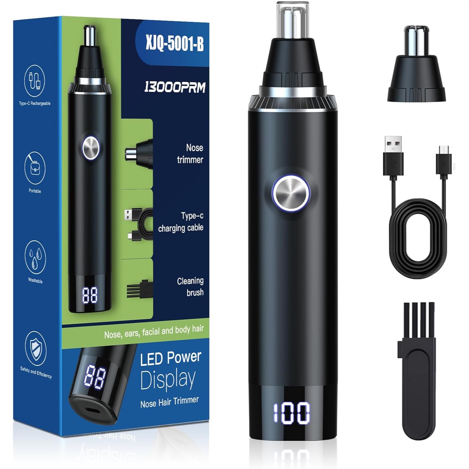 Ear and Nose Hair Trimmer for  - Men'S Grooming Blade avaliação e preço
