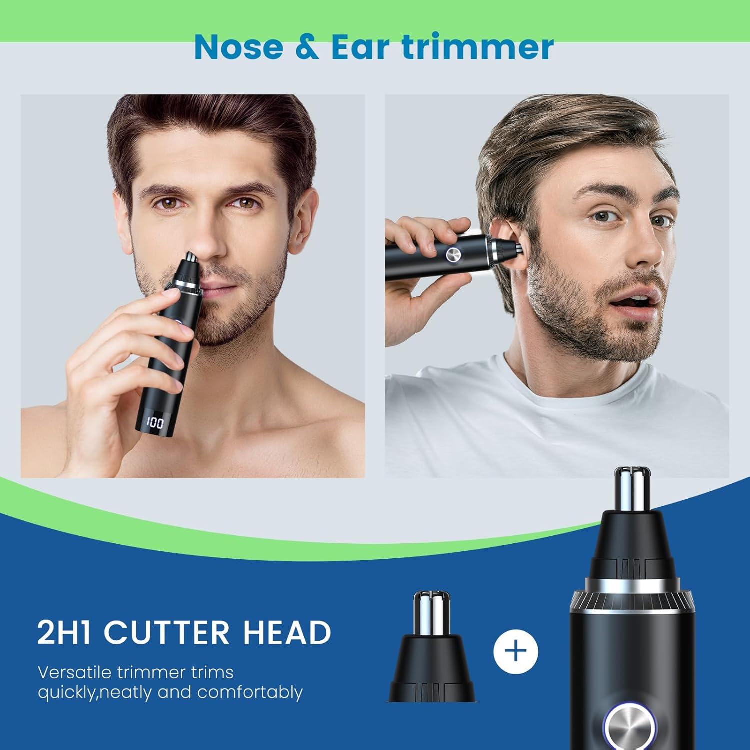 Ear and Nose Hair Trimmer for  - Men'S Grooming Blade avaliação e preço