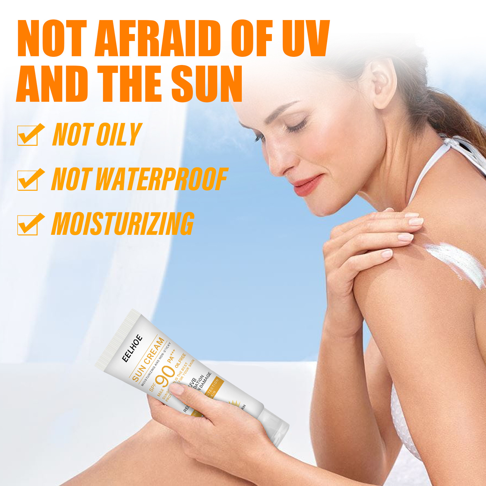 EELHOE Sunscreen Spf 90 Whiten - Face Moisturizer Spf avaliação e preço