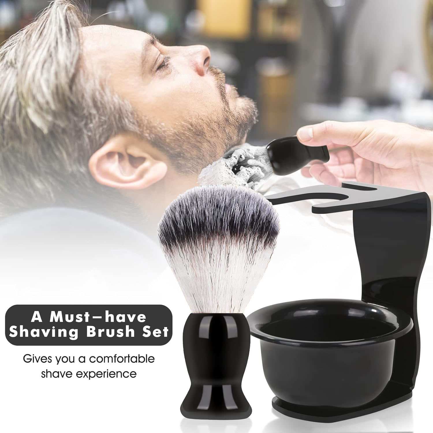 Professional Shaving Kit for M - Men'S Grooming Blade avaliação e preço