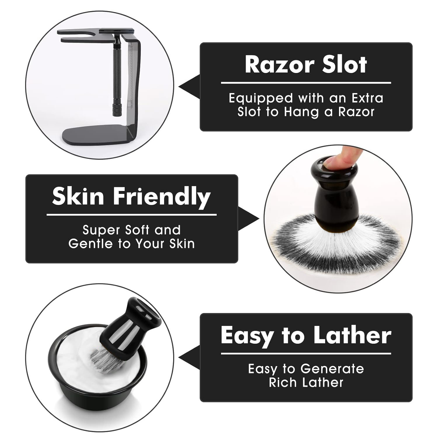 Professional Shaving Kit for M - Men'S Grooming Blade avaliação e preço