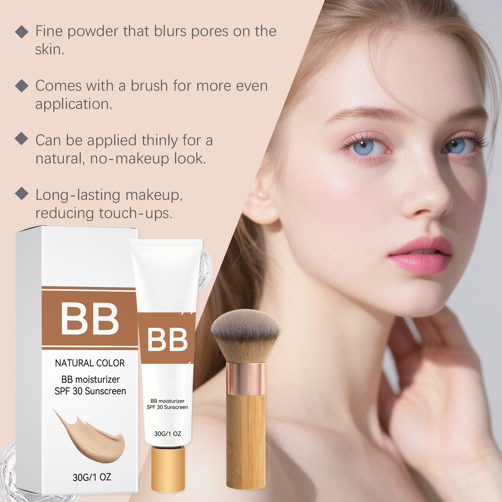 SPF 30 Tinted Moisturizer BB C - Face Moisturizer Spf avaliação e preço
