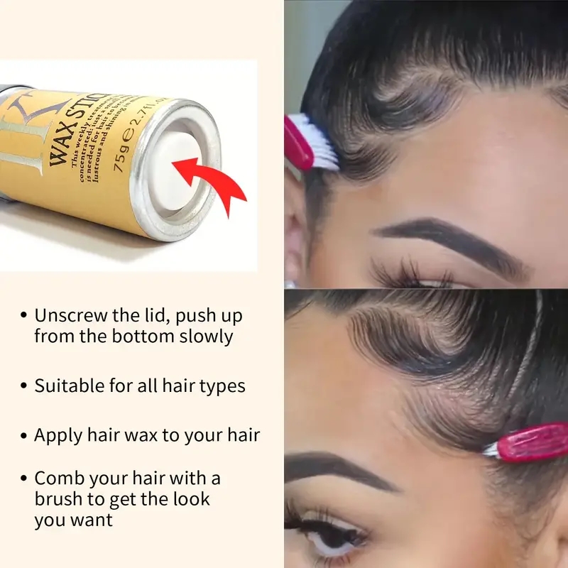 2/5Pcs Hair Wax Stick For Kids - Hair Wax Stick avaliação e preço