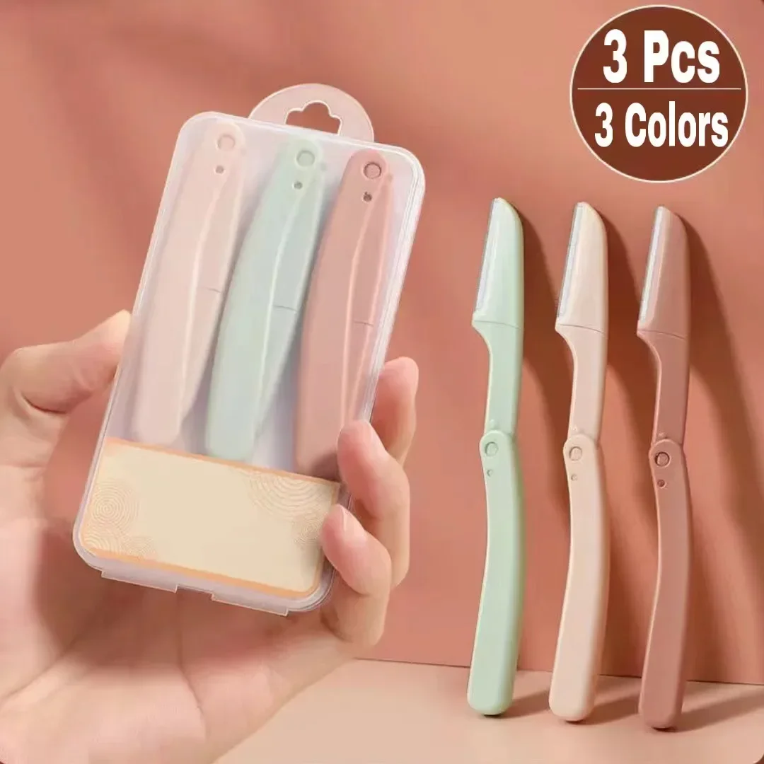 Folding Eyebrow Razor, Safe An - Men'S Grooming Blade avaliação e preço