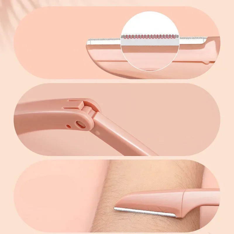 Folding Eyebrow Razor, Safe An - Men'S Grooming Blade avaliação e preço