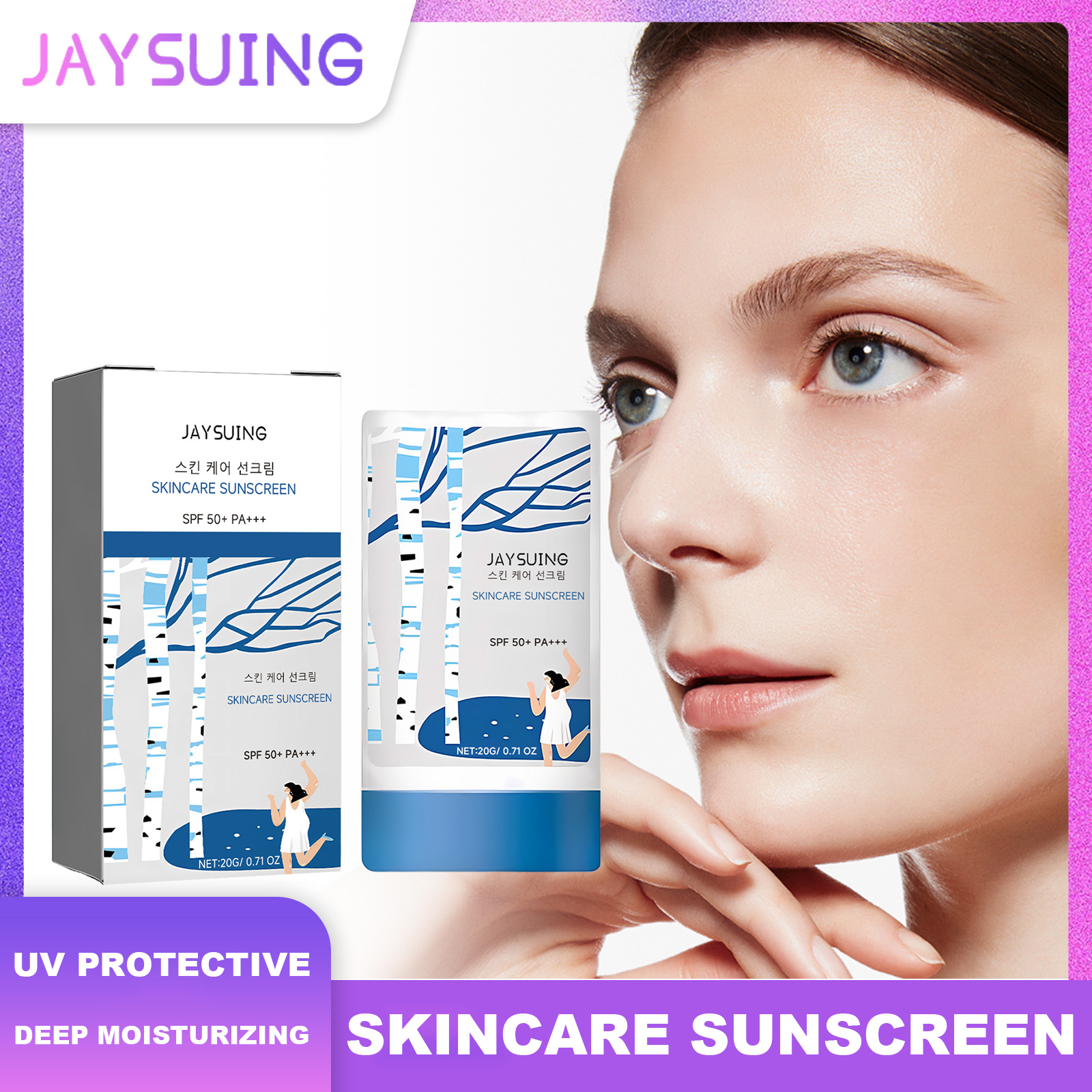 Jaysuing Skincare Sunscreen SP - Face Moisturizer Spf avaliação e preço
