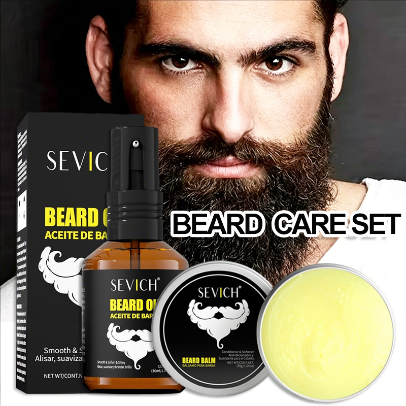 Men Beard Oil Kit Beard Moistu - Men'S Grooming Kits avaliação e preço