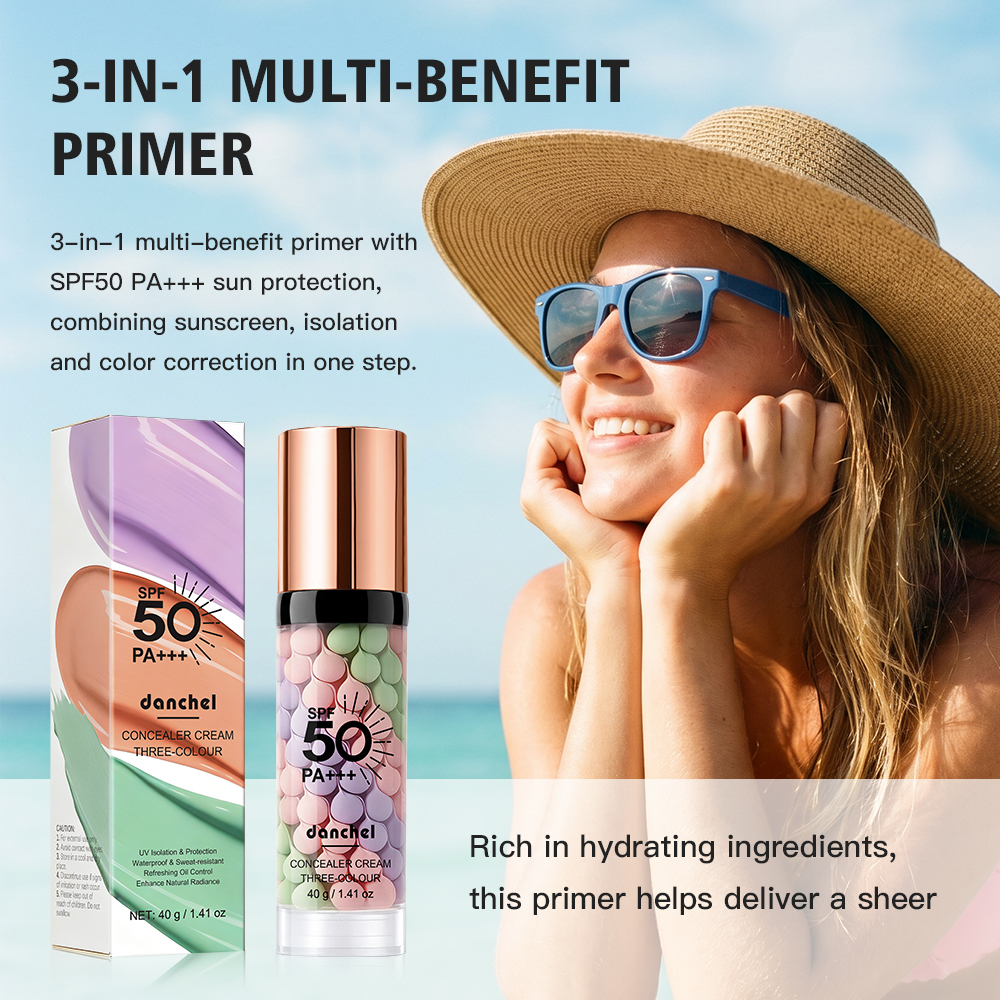 3-in-1 Primer SPF 50 Color Cor - Face Moisturizer Spf avaliação e preço