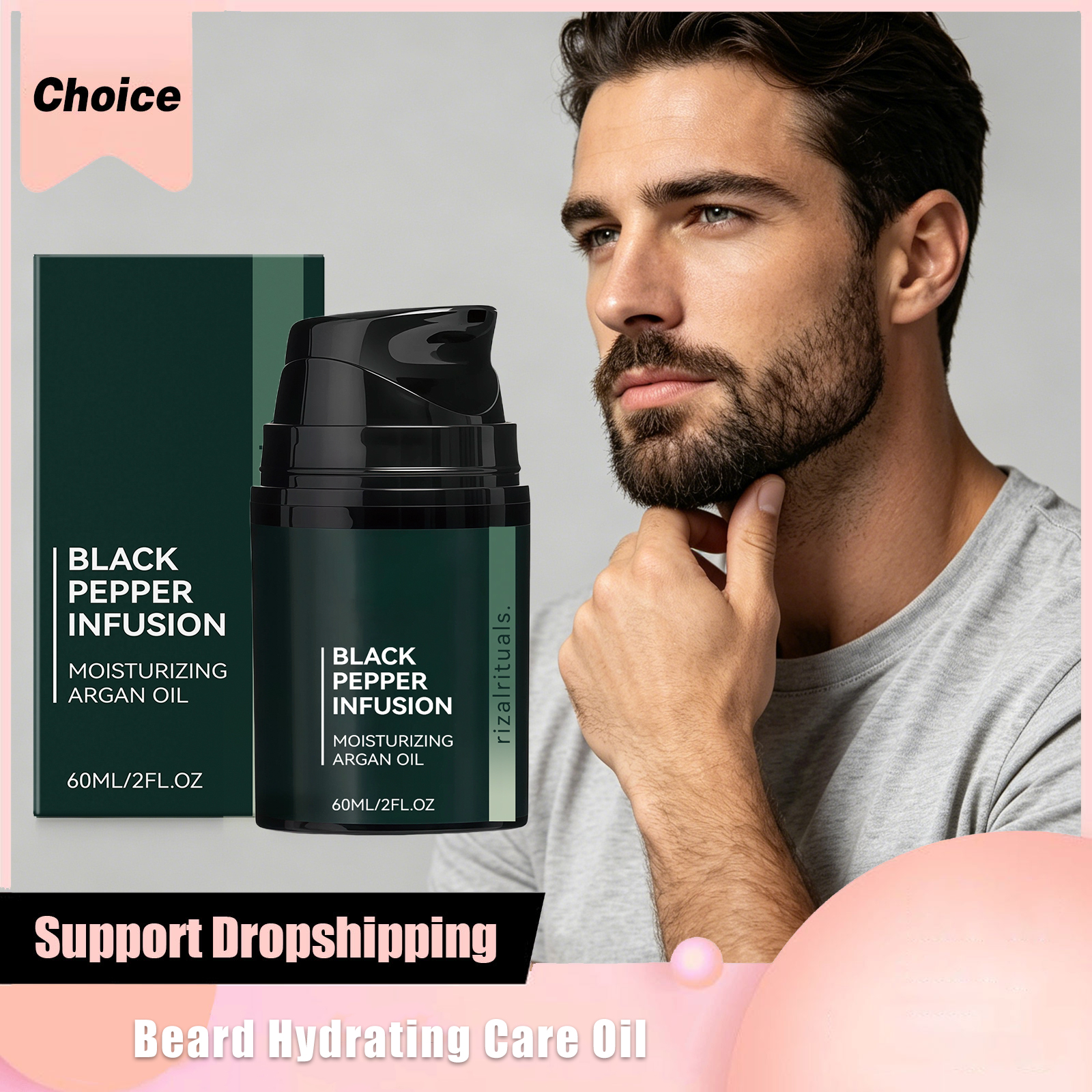 Beard Growth Care Oil Moisturi - Men'S Grooming Oil avaliação e preço