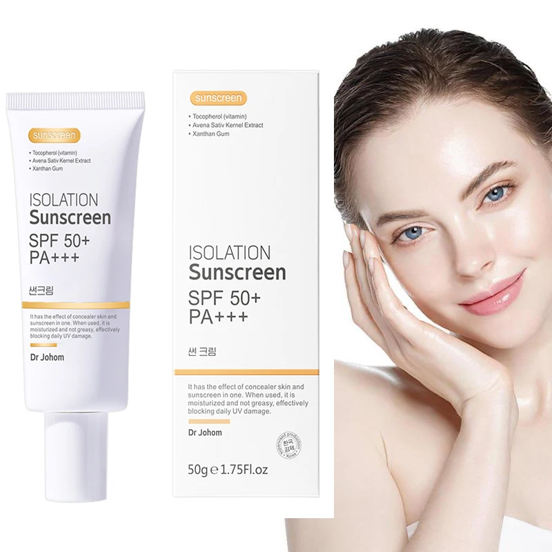 SPF 50+ Sunscreen Long Lasting - Face Moisturizer Spf avaliação e preço