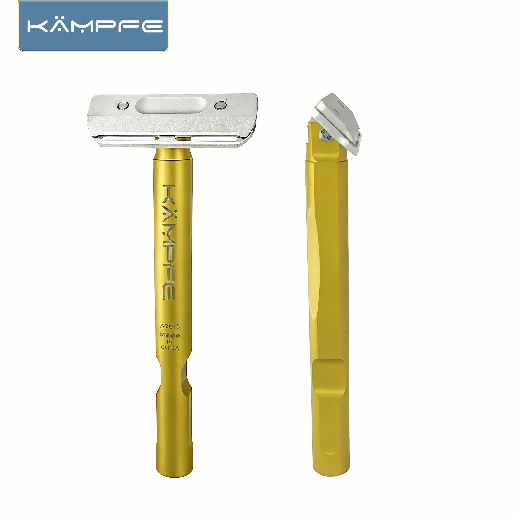 KAMPFE Aluminum CNC Carving Si - Men'S Grooming Blade avaliação e preço