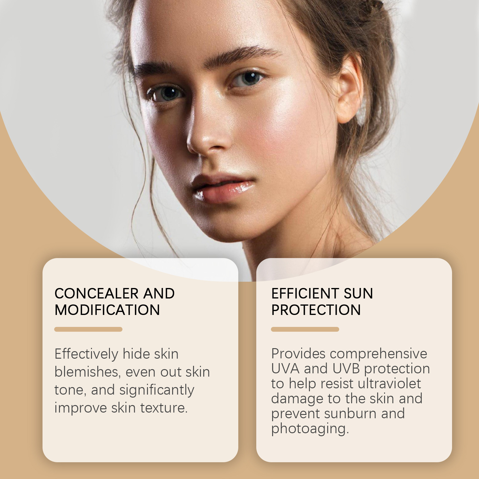 Gold Snail Sunscreen BB Cream  - Face Moisturizer Spf avaliação e preço