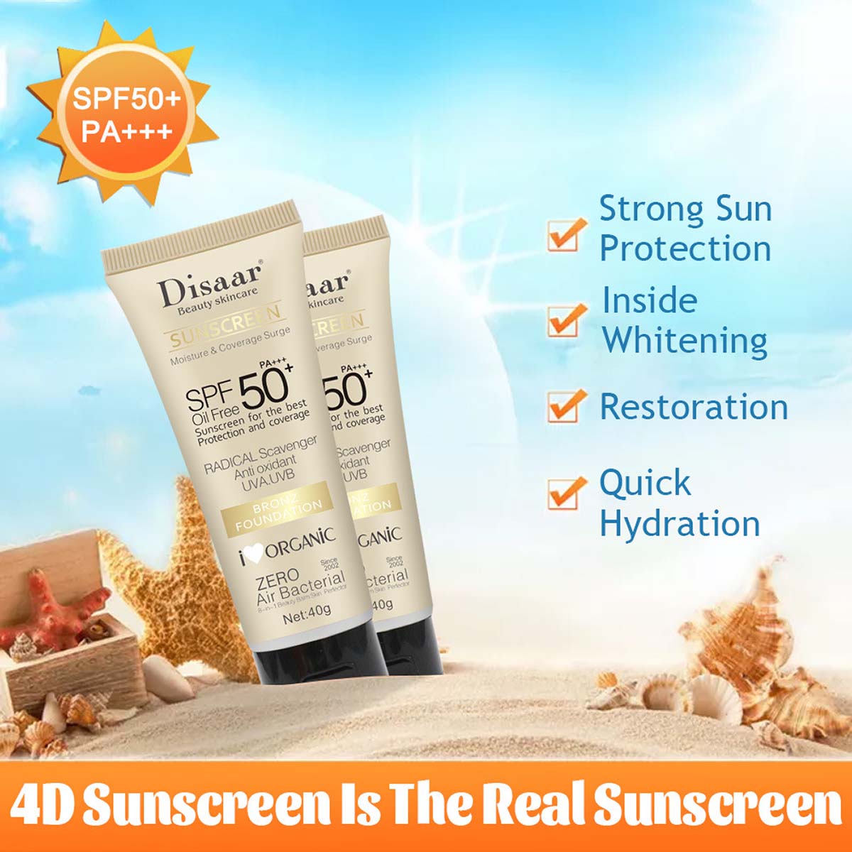 SPF 90++++Sunscreen Nourishing - Face Moisturizer Spf avaliação e preço