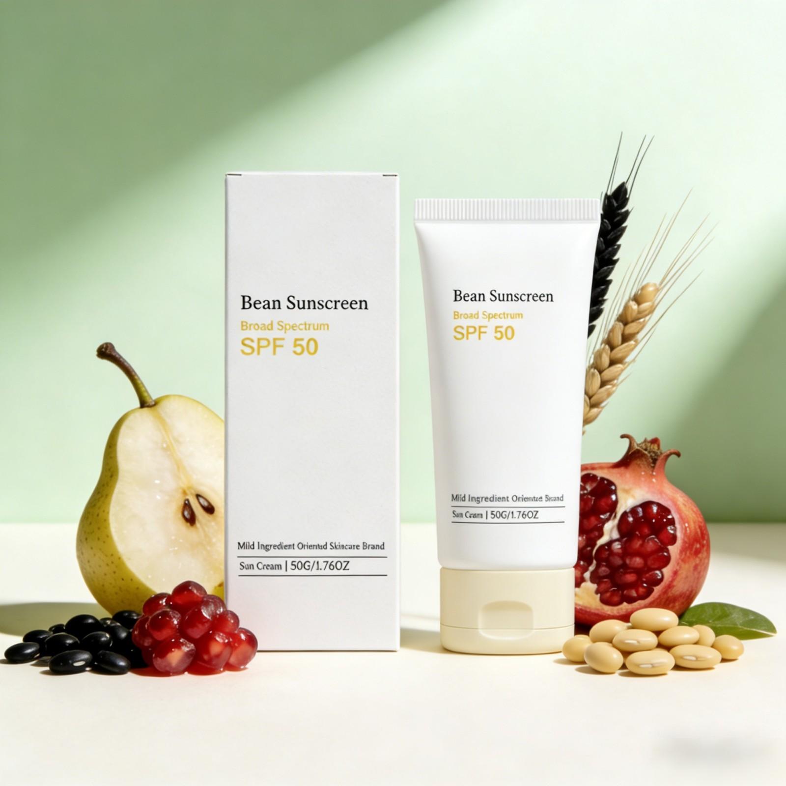 Bean Korean Sunscreen Spf 50 A - Face Moisturizer Spf avaliação e preço