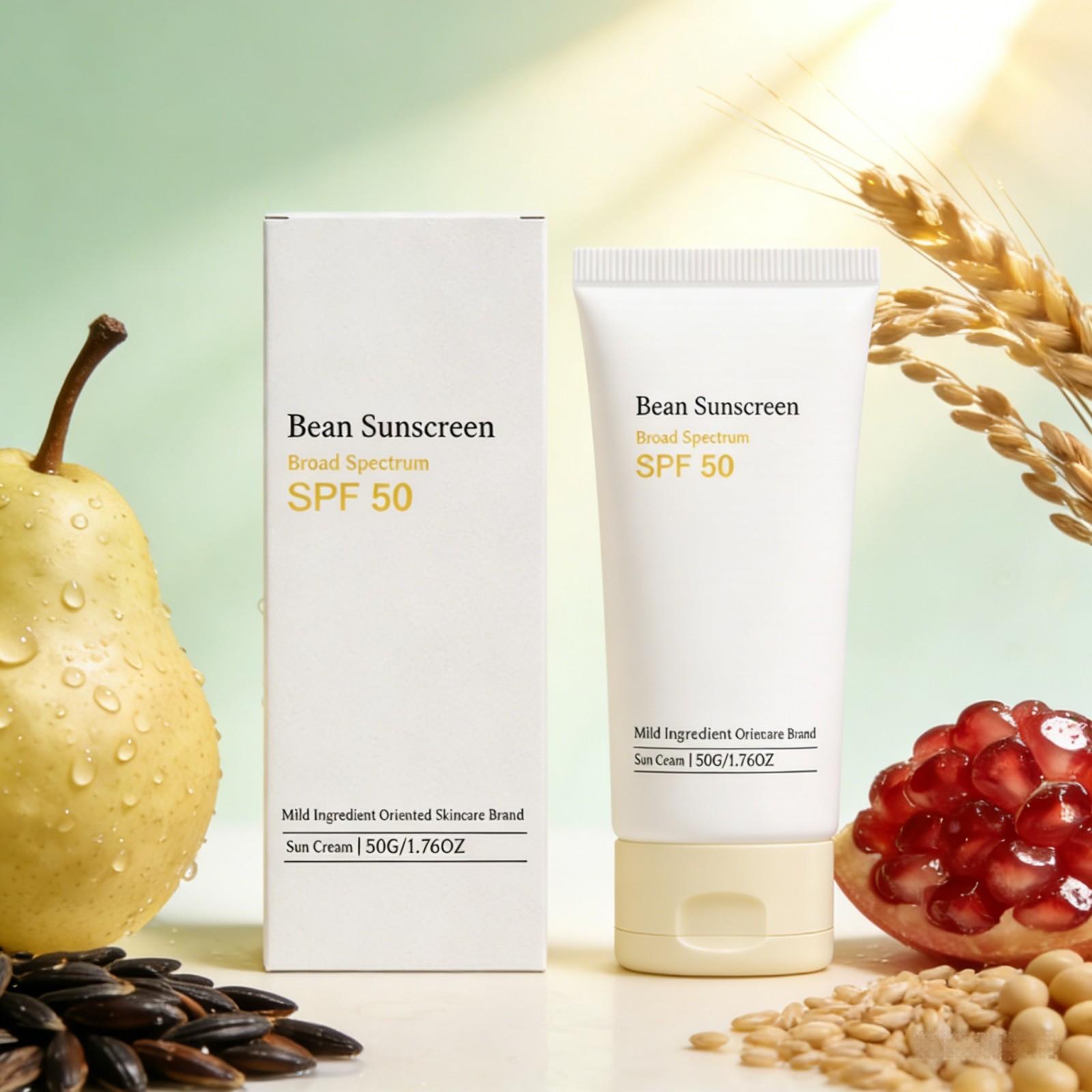 Bean Korean Sunscreen Spf 50 A - Face Moisturizer Spf avaliação e preço
