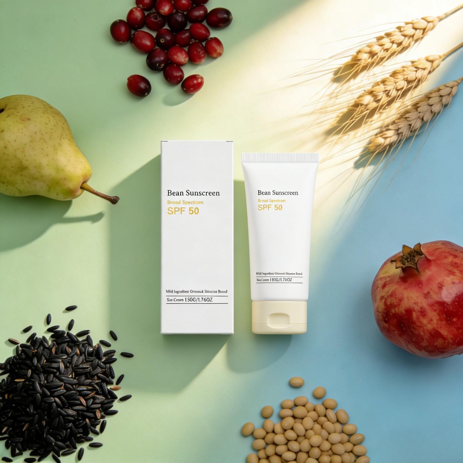 Bean Korean Sunscreen Spf 50 A - Face Moisturizer Spf avaliação e preço