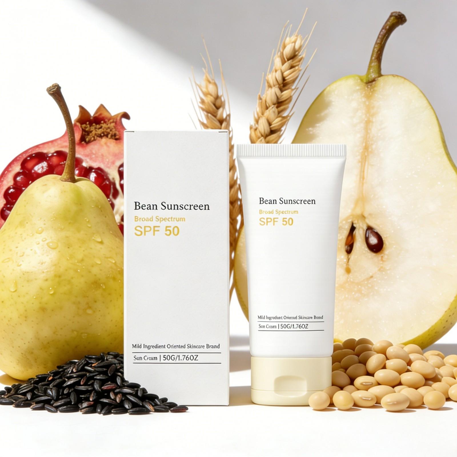 Bean Korean Sunscreen Spf 50 A - Face Moisturizer Spf avaliação e preço