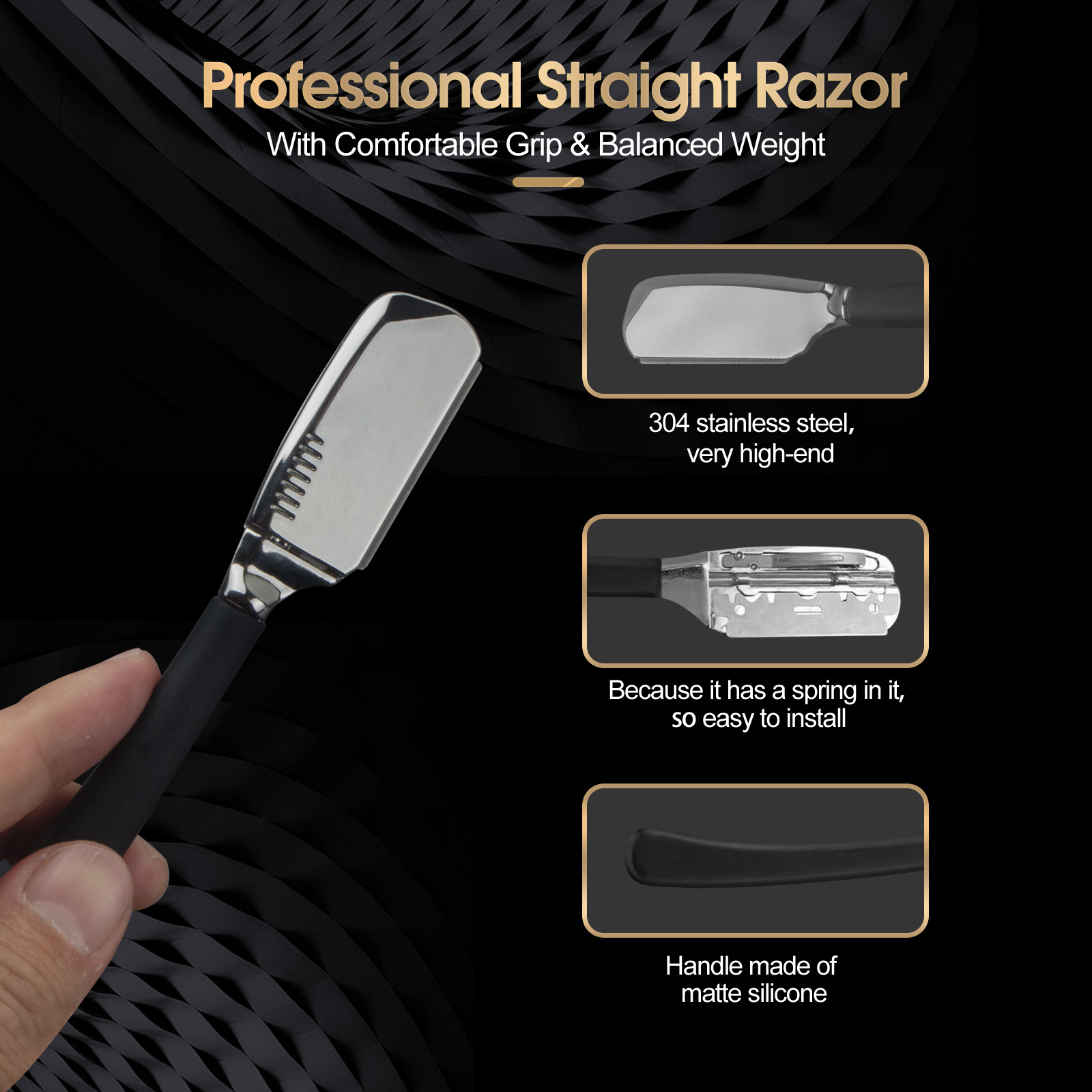 Professional Men Beard Straigh - Men'S Grooming Tape avaliação e preço