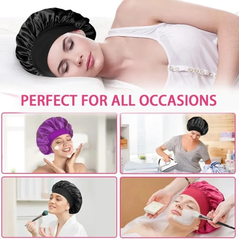 Silk Bonnet for Sleeping Satin - Men'S Grooming Tape avaliação e preço