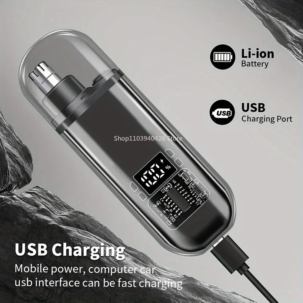 Nose Ear Hair Trimmer for Men  - Men'S Grooming Kits avaliação e preço