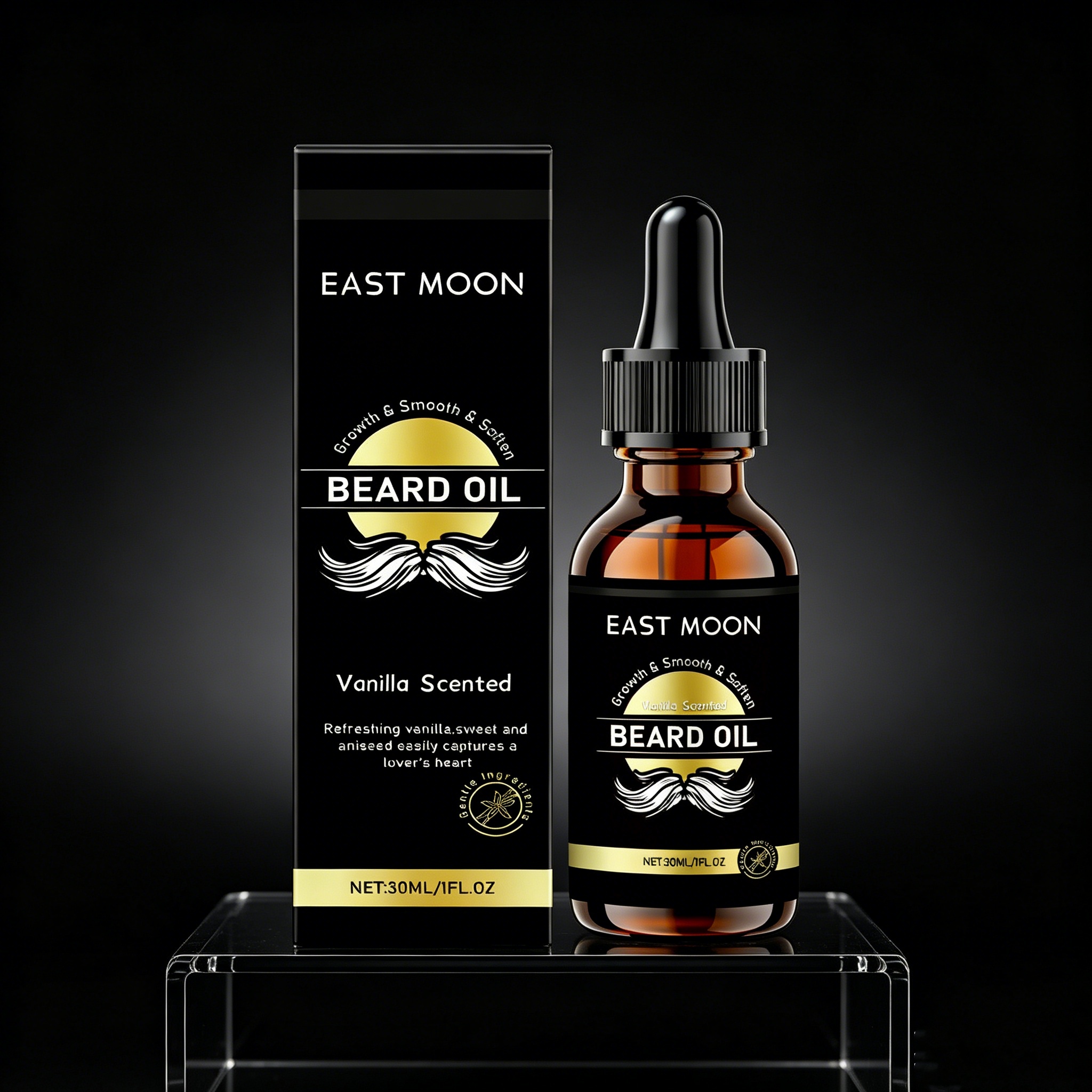 East Moon Argan Oil Men Beard  - Men'S Grooming Oil avaliação e preço