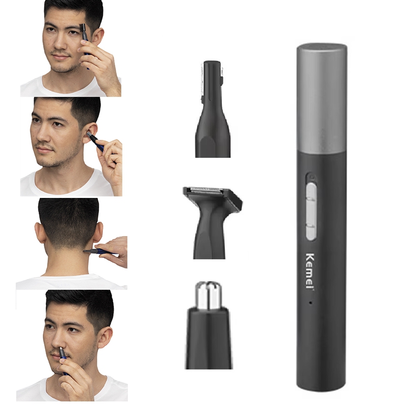 Kemei Pro Rechargeable Nose Ha - Men'S Grooming Kits avaliação e preço