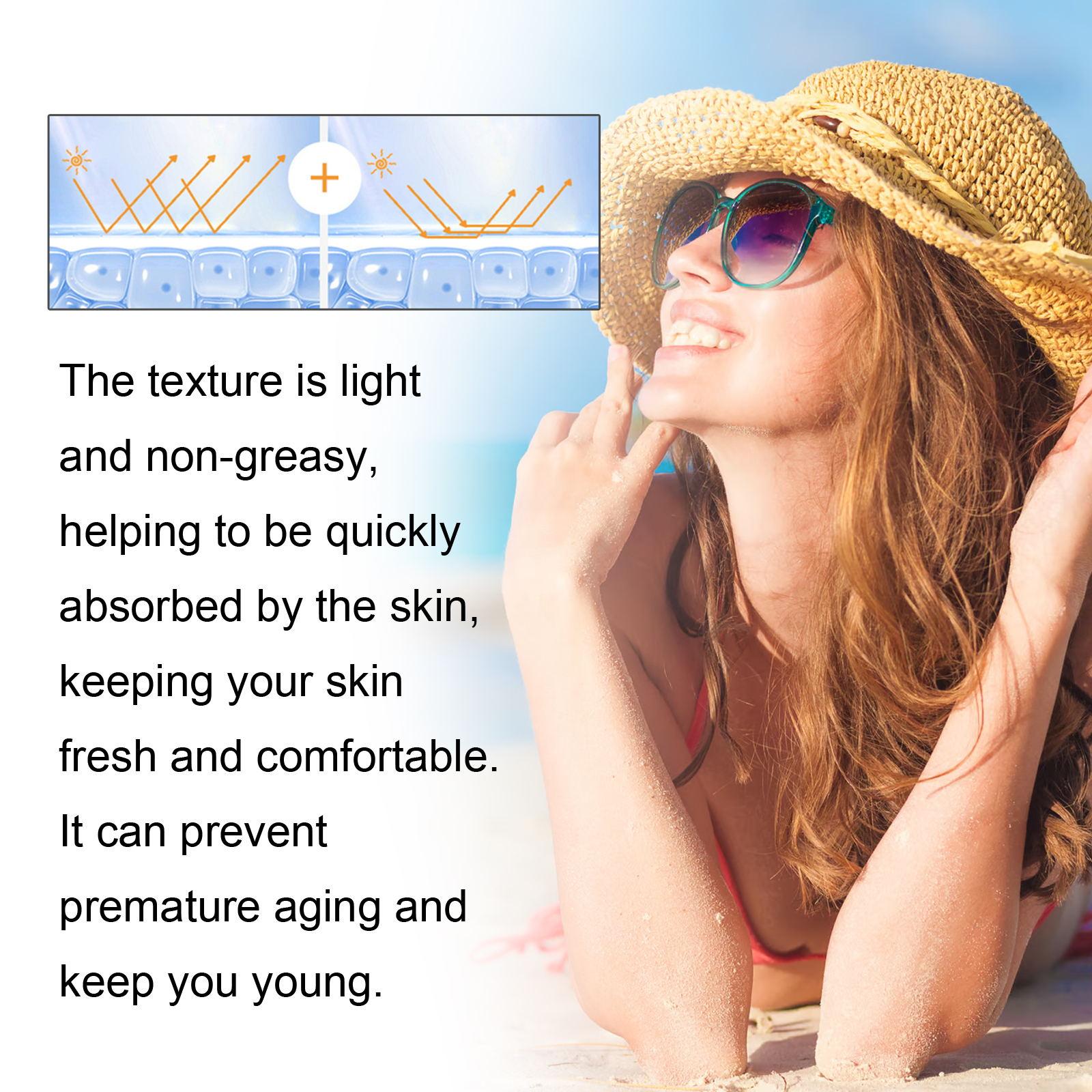 Spf 100 Body Sunblock Cream Ge - Face Moisturizer Spf avaliação e preço