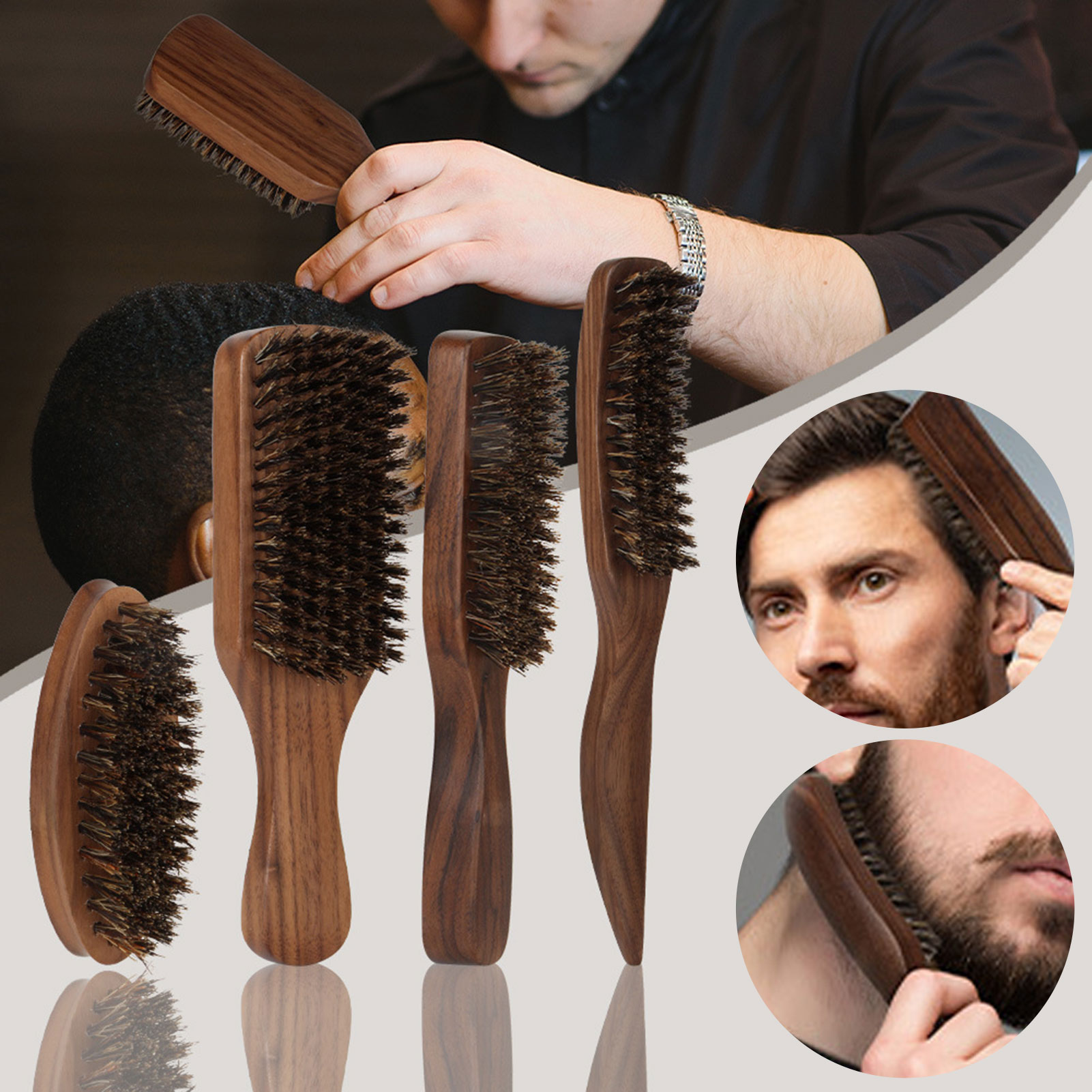 Premium Men Walnut Wood Shavin - Men'S Grooming Oil avaliação e preço