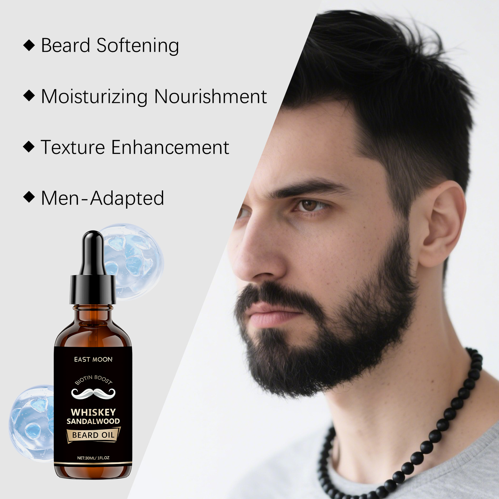 East Moon Rosemary Beard Care  - Men'S Grooming Oil avaliação e preço