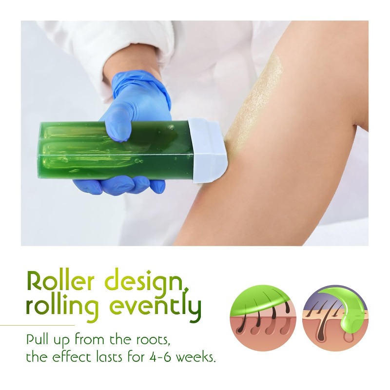 2026 3-in-1 Roll on Waxing Kit - Hair Wax Stick avaliação e preço