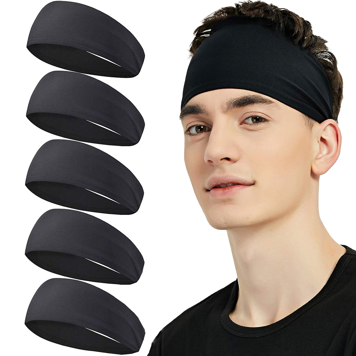 Sweatband for Men Women Elasti - Men'S Grooming Tape avaliação e preço