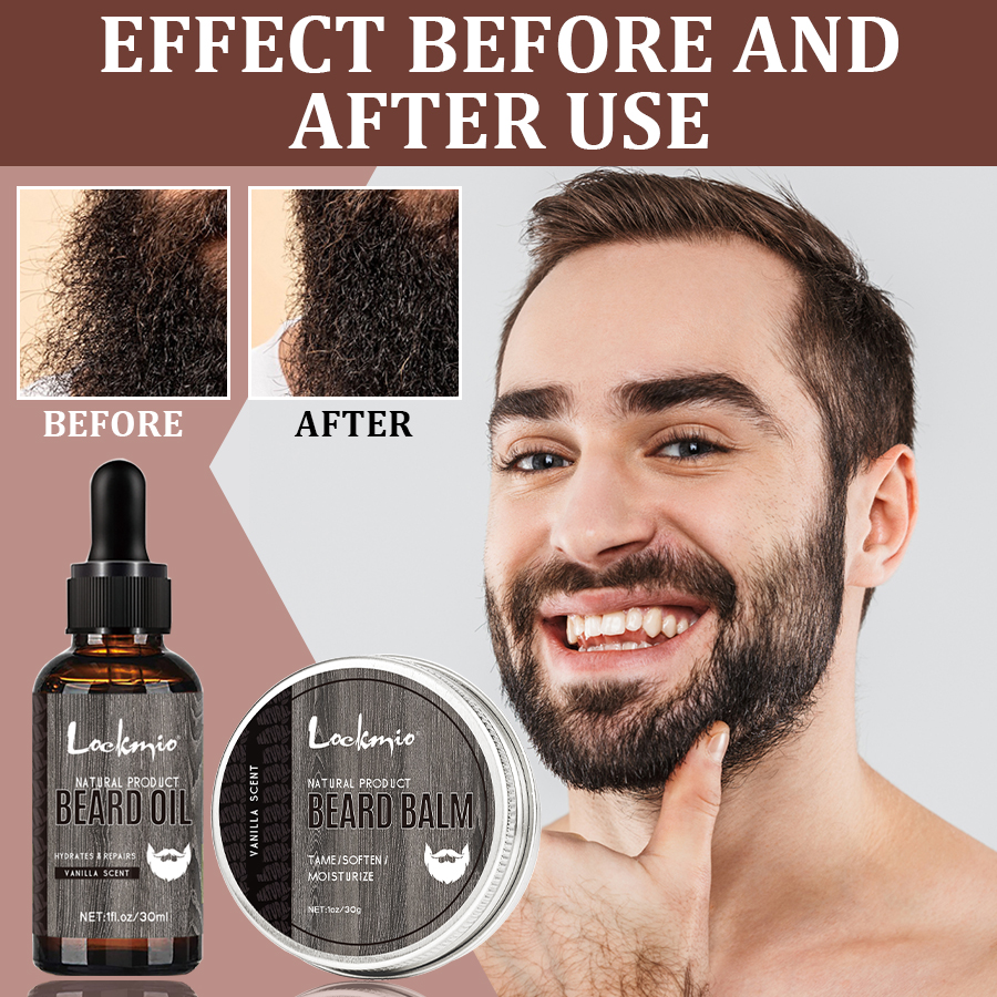 LOCKMIO 2pcs Natural Vanilla S - Men'S Grooming Oil avaliação e preço