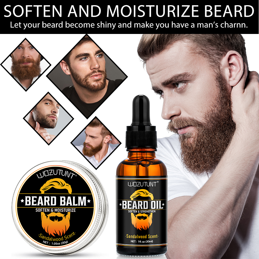 100% Natural Sandalwood Scent  - Men'S Grooming Oil avaliação e preço