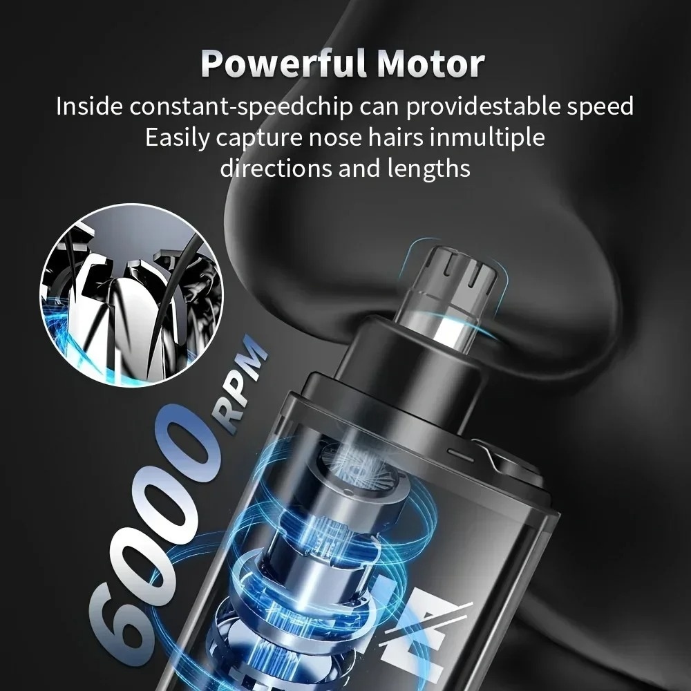 Nose Hair Trimmer Rechargeable - Men'S Grooming Tape avaliação e preço