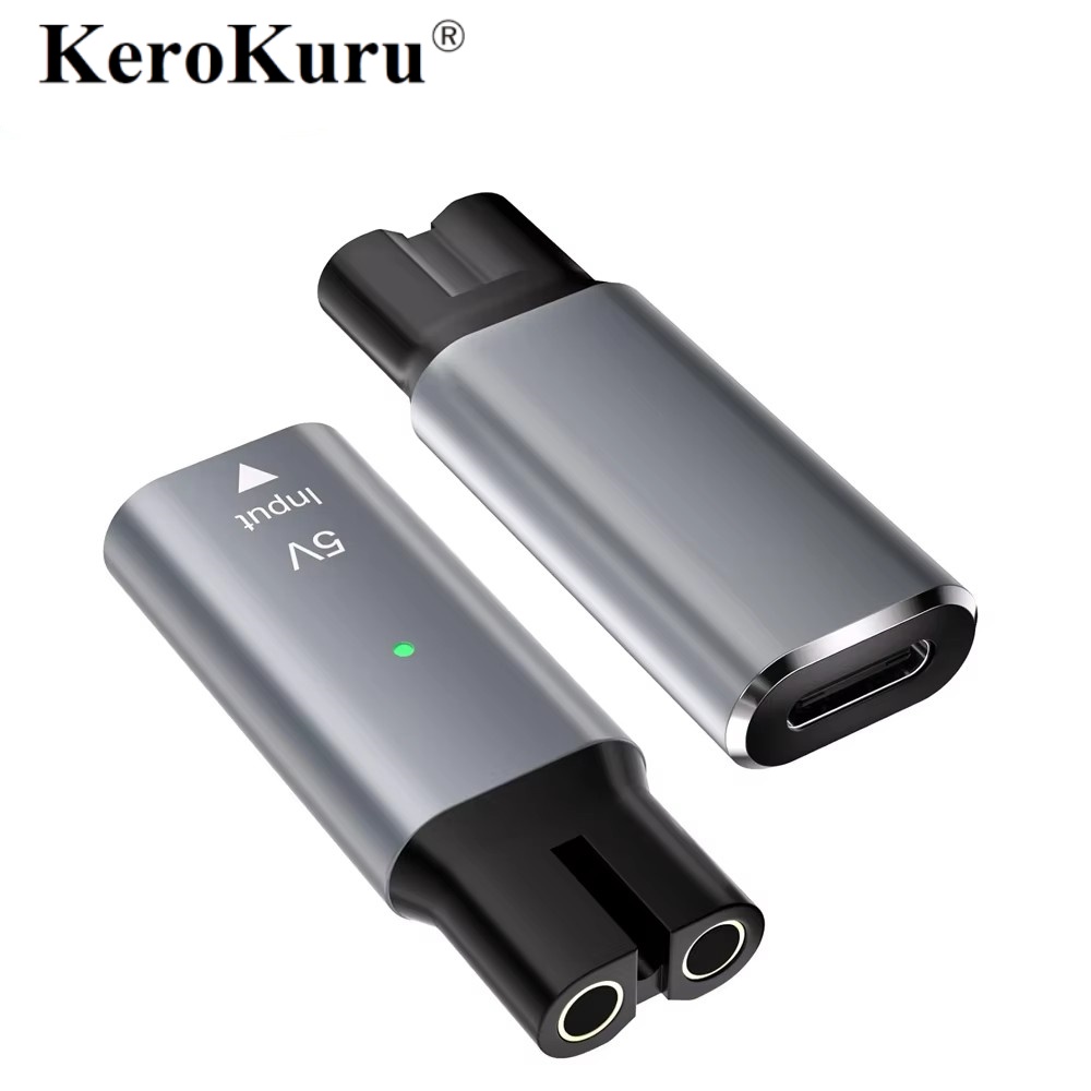 Kerokuru 5V Type-C Shaver Adap - Men'S Grooming Trimmer avaliação e preço