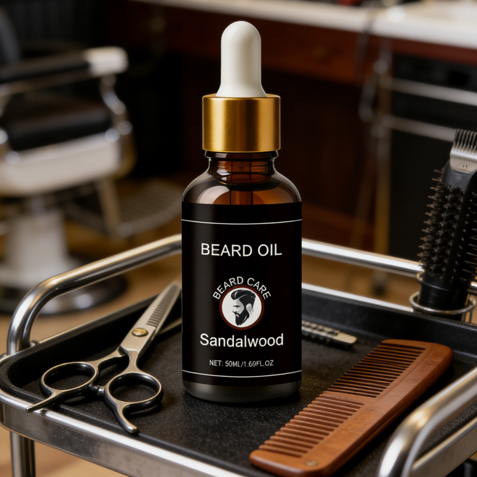 Men's Sandalwood Beard Oil for - Men'S Grooming Oil avaliação e preço