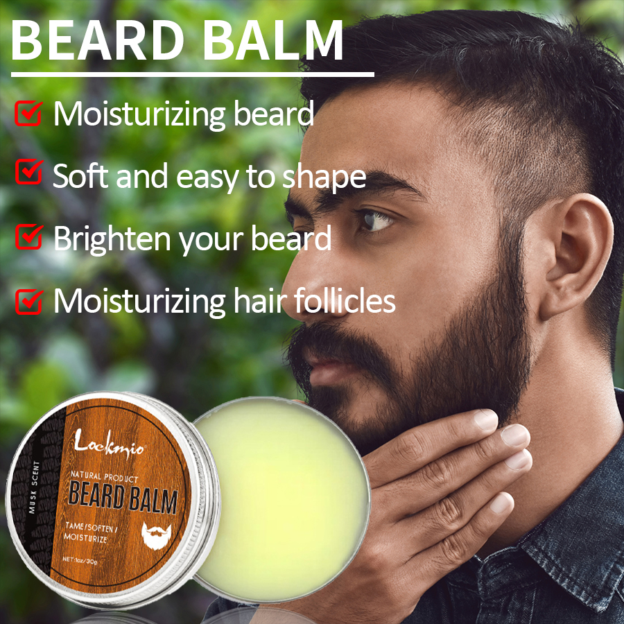 Men Beard Balm Kit Whisker Moi - Men'S Grooming Oil avaliação e preço