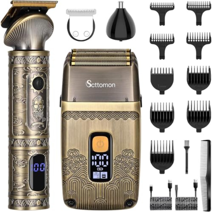 T-Blade Hair Trimmers and Elec - Men'S Grooming Blade avaliação e preço