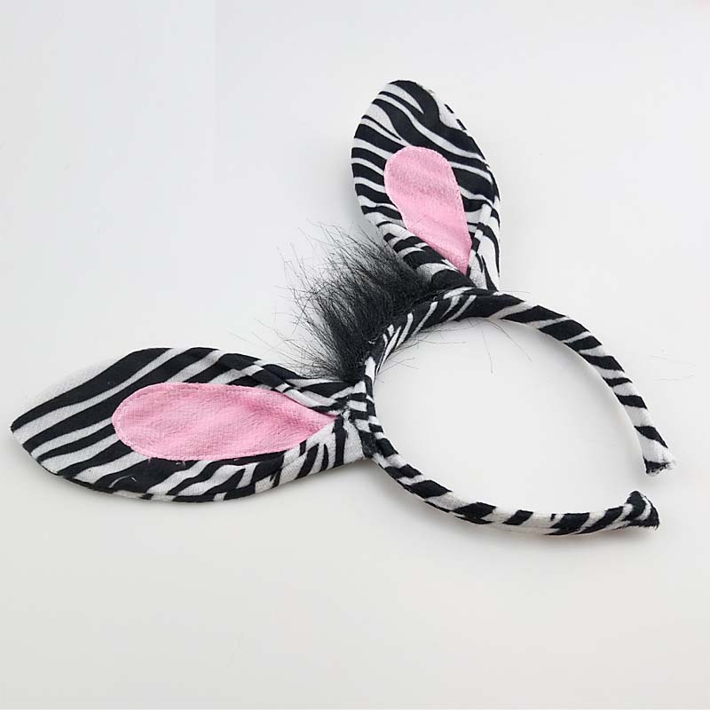 Party Boy Women Men Zebra Ear  - Men'S Grooming Tape avaliação e preço