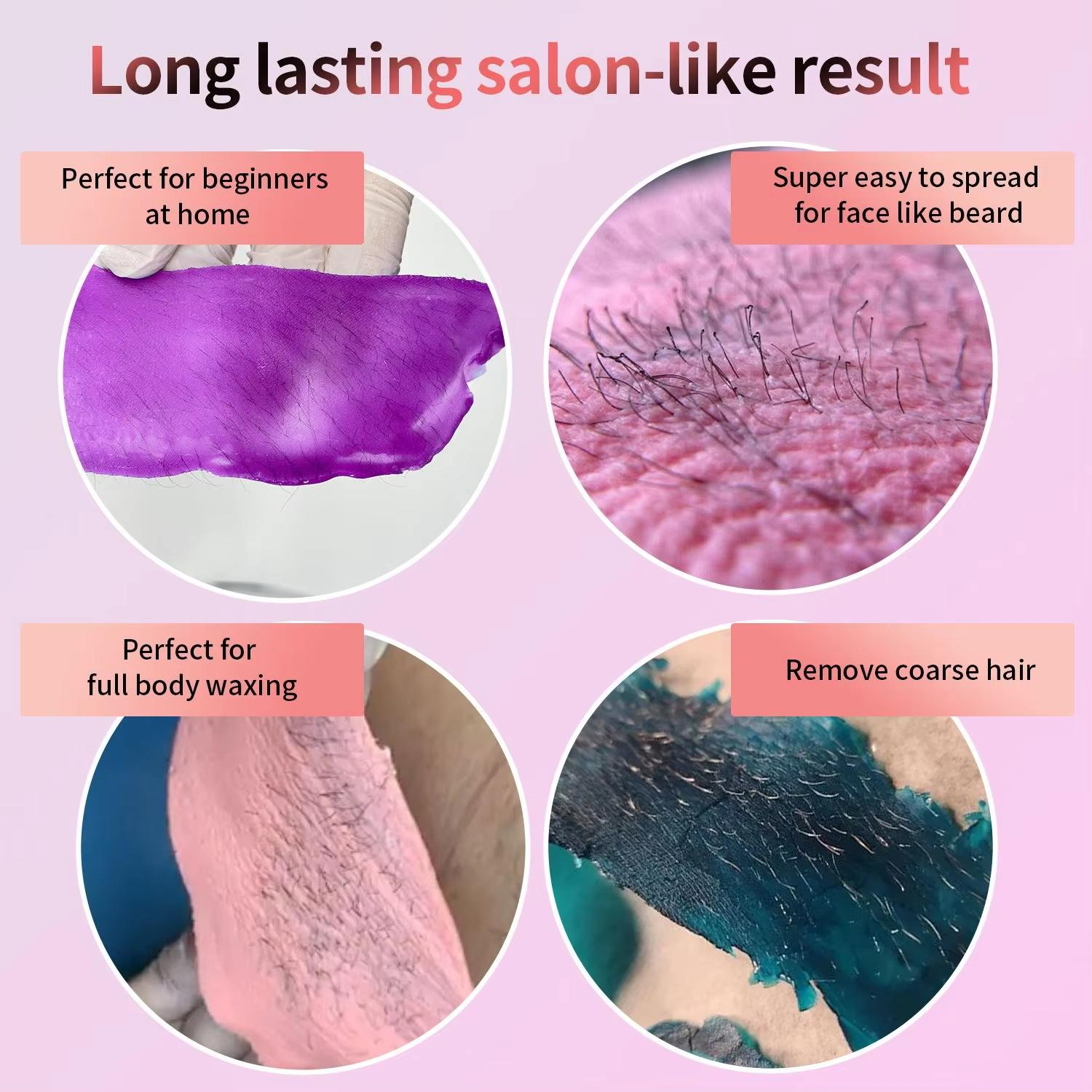 Painless Rose Waxing Set, Wax  - Hair Wax Stick avaliação e preço
