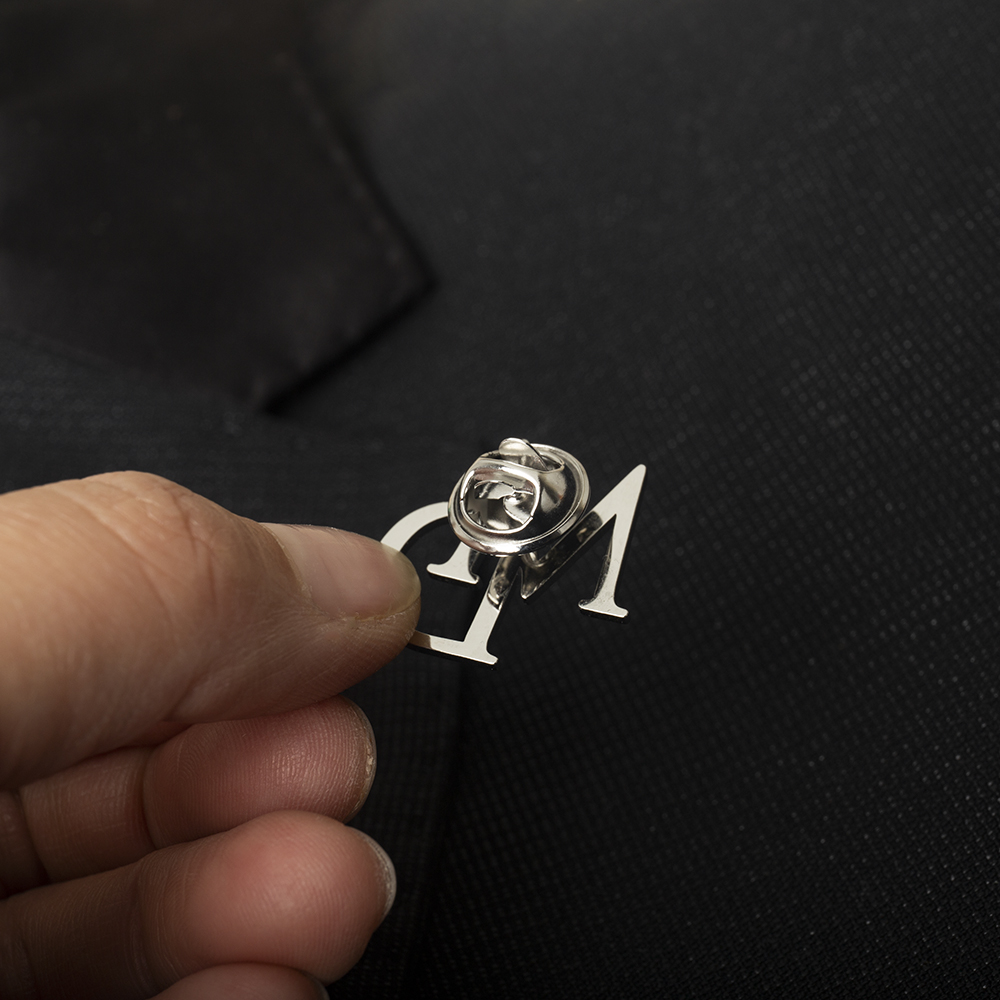Tangula Custom Initials Brooch - Men'S Grooming Kits avaliação e preço