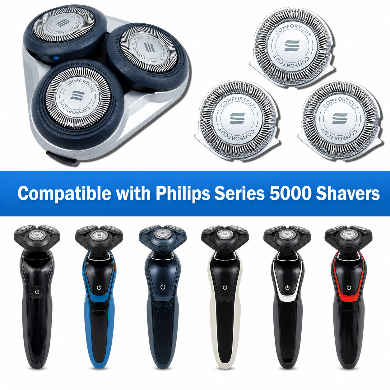 Compatible Replacement Shaver  - Men'S Grooming Trimmer avaliação e preço